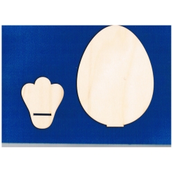 Jajko 17,5cm  Wielkanocne na 